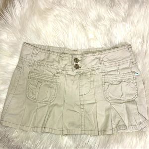 *SOLD* Union bay khaki micro mini skirt